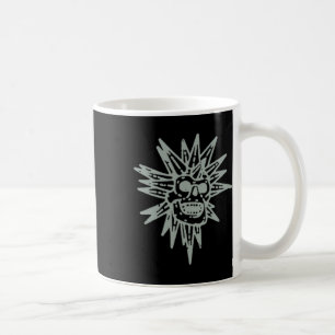 Caneca De Café (2 Lado) Ilha Spooky Est 2002 Captura De Amusement