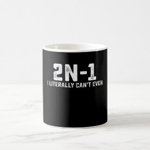 Caneca De Café 2n-1 Eu Literalmente Não Posso Nem Professor de Ma