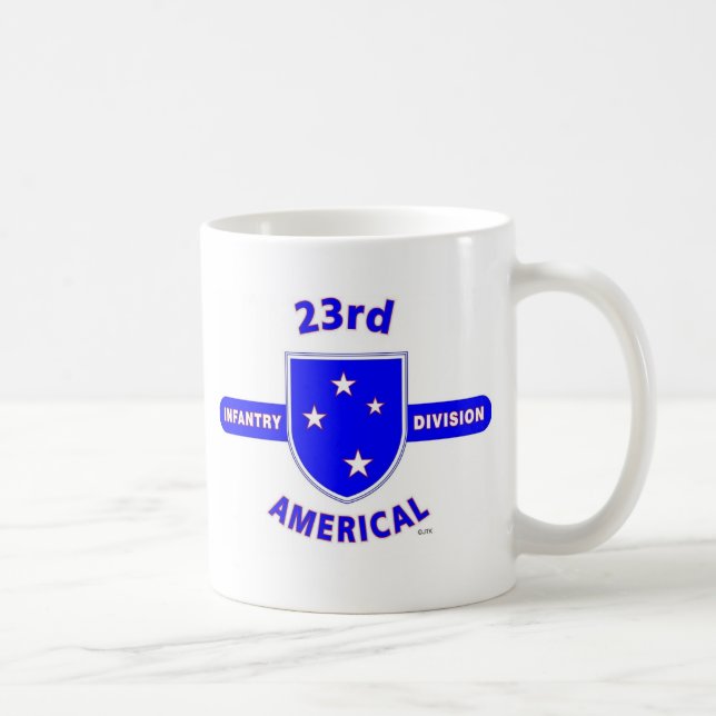 Caneca De Café 2ó DIVISÃO de INFANTARIA "AMERICAL " (Direita)