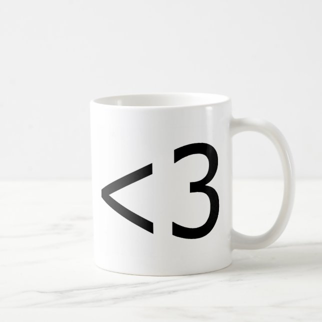 CANECA DE CAFÉ <3 (Direita)