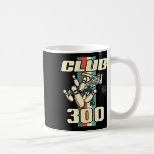 Caneca De Café 300 Boliches do Clube 300 Retro de Camisas Vintage