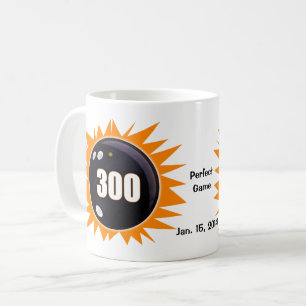 Caneca De Café 300 Jogo Laranja e Preto