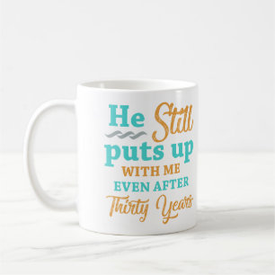 Caneca De Café 30 Casamento Humor das Mulheres
