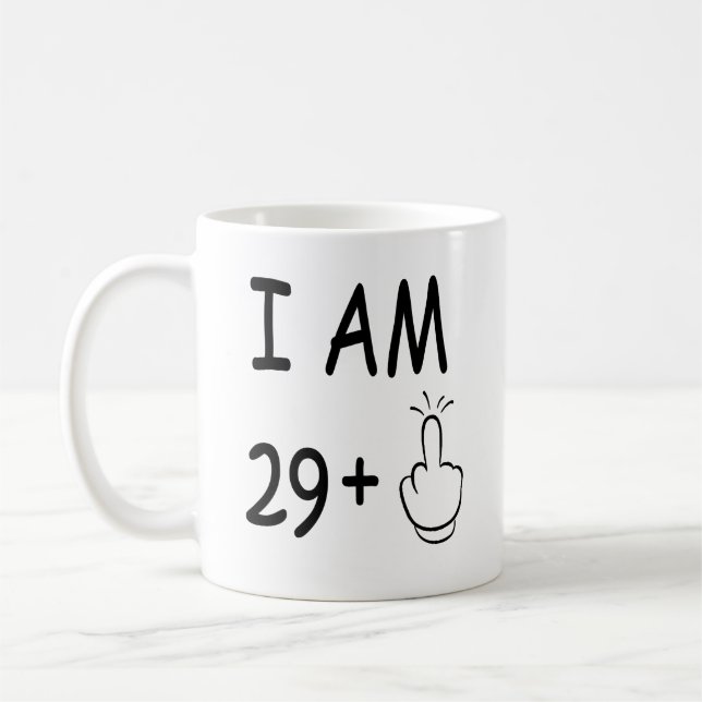 Caneca De Café 30th Birthday, Funny Birthday (Esquerda)
