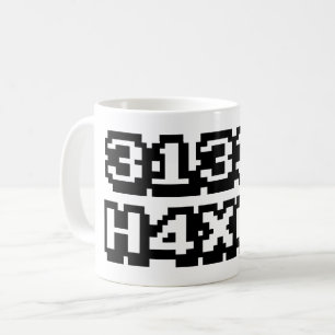CANECA DE CAFÉ 31337 H4X0R