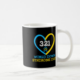 Caneca De Café 321 Dia Mundial da Síndrome de Down 