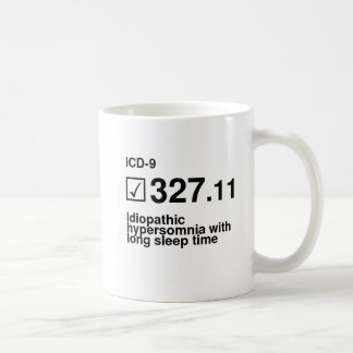 Caneca De Café 327,11, hypersomnia idiopático com sono longo tim