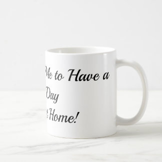 Caneca de Café 330ml Funcionário Engraçado