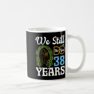 Caneca De Café 38 Anos Feliz 38º Aniversário de Casamento Casais