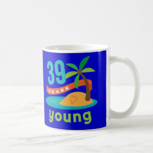Caneca De Café 39 anos de presente de aniversário novo