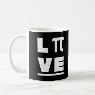Caneca De Café 3.14 Dia Feliz Pi Feliz De Amor E Vintagem Viva