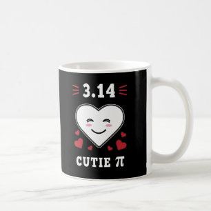 Caneca De Café 3.14 Piada De Matemática Engraçada Do Coração Cuti