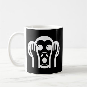 Caneca De Café 3 Macacos Sábios Kikazaru 聞 か ざ る Ouvem N