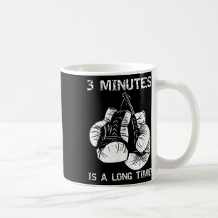 Caneca De Café 3 Minutos É Um Longo Tempo Boxe Divertido
