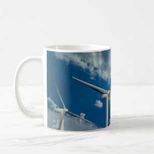 Caneca De Café 3 Turbinas Eólicas