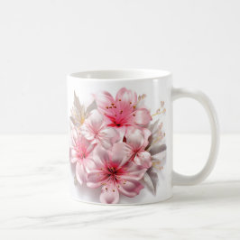 Caneca De Café 3D Floral Mug