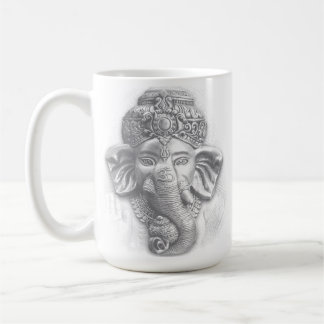 Caneca De Café 3d Senhor Ganesha - Om