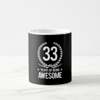 Caneca De Café 3ó Aniversário (33 anos de ser impressionantes)