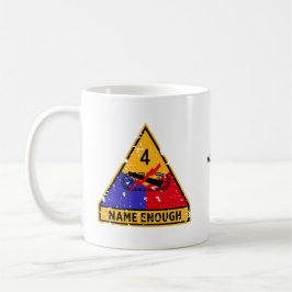 Caneca De Café 4ª Divisão Armada "Nome suficiente"