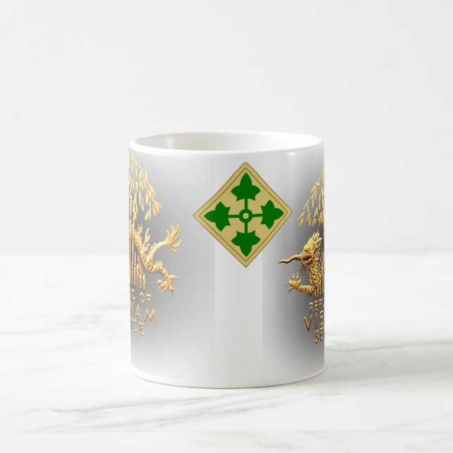 Caneca De Café 4º Dragão do Serviço de Infantaria e Vietname (Centro)