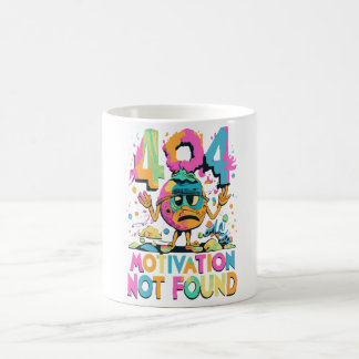 Caneca De Café 404 - Motivação não encontrada