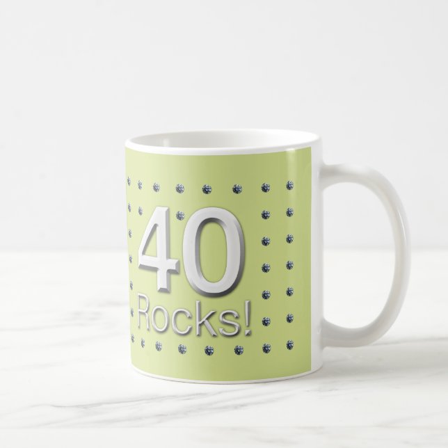 Caneca De Café 40 rochas! (Direita)