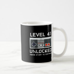 Caneca De Café 41 anos de idade, 41 anos de idade, oferta de aniv