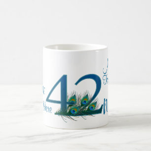 Caneca De Café # 42 - 42nd aniversário de casamento ou 42nd