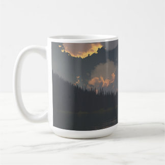 Caneca De Café 44oz mug with "eclipse" image
