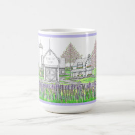Caneca de Café 450ml Fazenda no Topo da Colina
