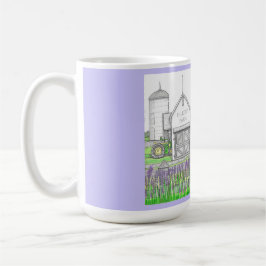 Caneca de Café 450ml Fazenda no Topo da Colina