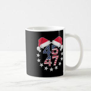 Caneca De Café 45 47 Presidente Usa Santa Hat Cristo