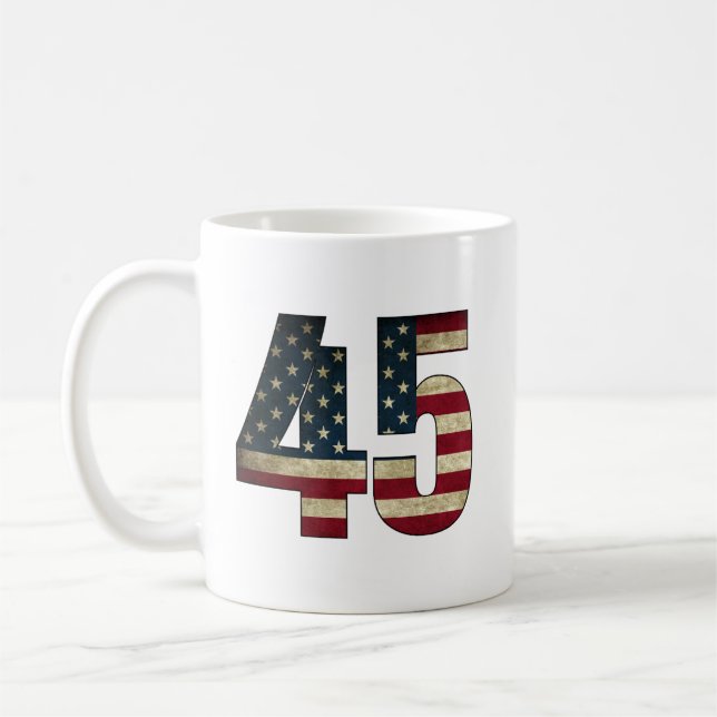 CANECA DE CAFÉ 45 - 47 TRUMP (Esquerda)