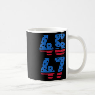 Caneca De Café 45 47 Trump 2024 Jesus é meu salvador Trump é meu 
