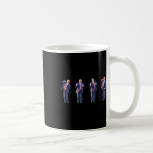 Caneca De Café 45 Presidente Dançarino Donald J Trump 2024 Nunca 