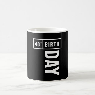 Caneca De Café 48 anos - 48º presente engraçado de aniversário