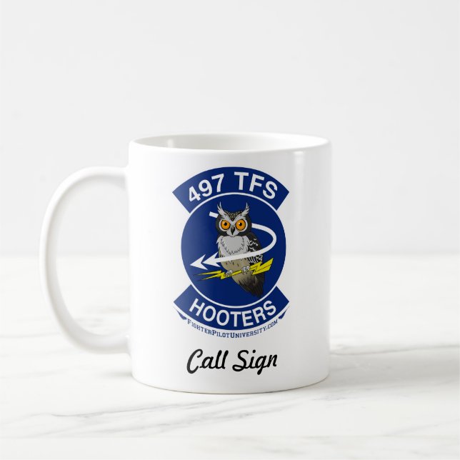 Caneca De Café 497th Hooters de TFS (Esquerda)