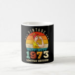 Caneca De Café 49 Year Old 1973 Vintage 49th Birthday Gifts women<br><div class="desc">Birthday Design For anyone who's horoscope say difficult & Stubborn But totally worth.Wear it with pride at work,  school gym perfect to pair with shorts,  leggings or jeans for a casual yet trendy Look</div>