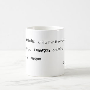 Caneca De Café 4:16 dos hebraicos