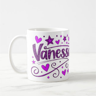 Caneca De Café 4 Color Vanessa 1 - Doodle