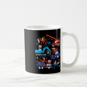 Caneca De Café 4 de julho de 2010 Veículo de Construção de Caminh
