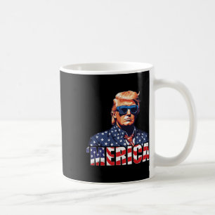 Caneca De Café 4 De Julho Dos Eua Bandeira Americana Trump Vintag
