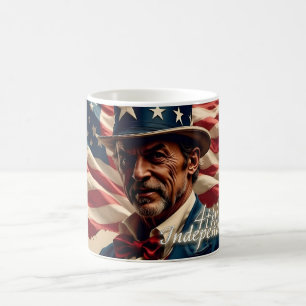 Caneca De Café 4 de Julho – Espírito de Independência