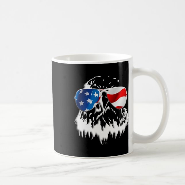 Caneca De Café 4 de julho Independência do Dia da Águia (Direita)