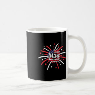 Caneca De Café 4 De Julho Mimi Sunflower American Flag Fireworks