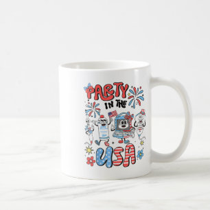 Caneca De Café 4 De Julho Ultrasound Tech Girly Sonographer Tech