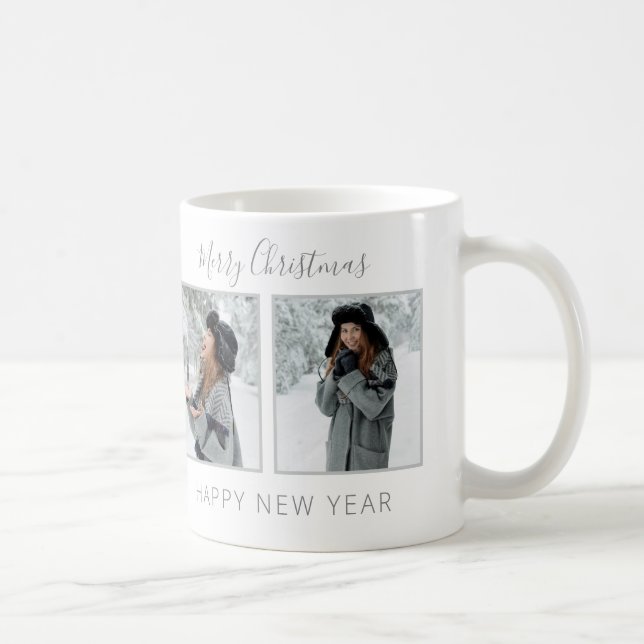 Caneca De Café 4-Foto de Natal Moderno Minimalista (Direita)