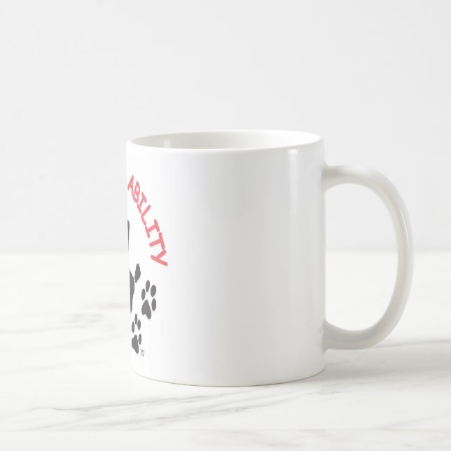 Caneca De Café 4PAWS_logo1 (Direita)