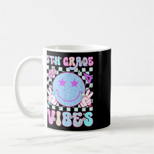 Caneca De Café 5º Vibrações da Quinta Série Rosto Sorridente Volt