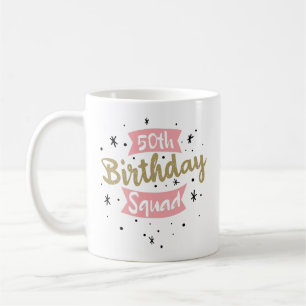 Caneca De Café 50ª quadra de aniversário